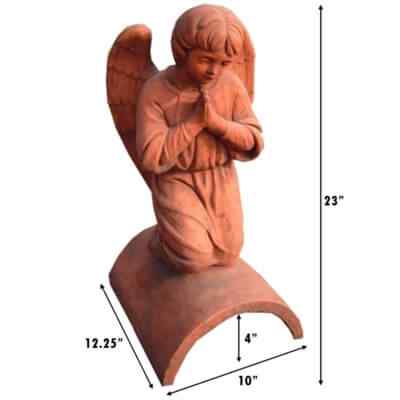 angel roof finial measurements