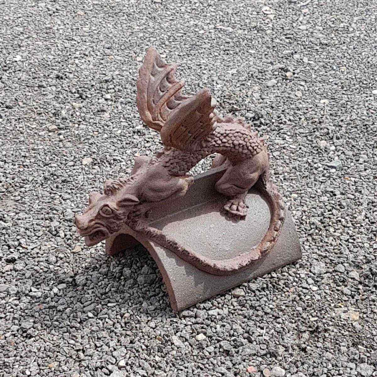 Dragons Gargoyles Wyverns Dragon Ridge Tile Half Round